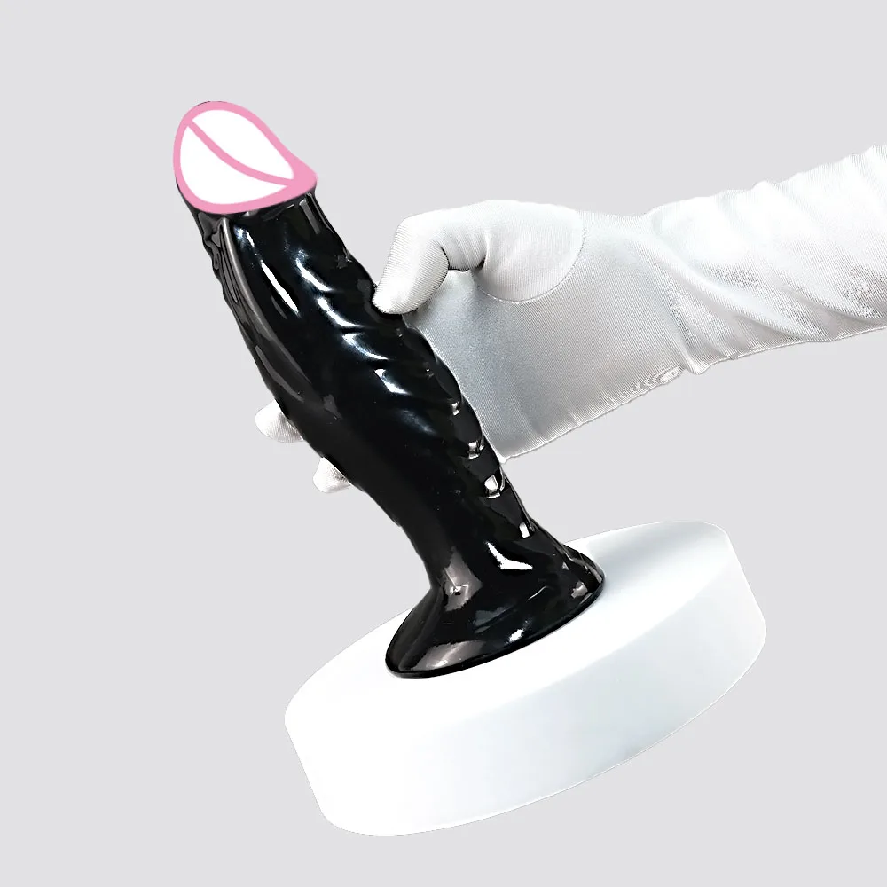 3 Sizes Transparent Soft Jelly Dildo Realistic Fake Dick Penis Sucker Butt Plug Sex Toys for Woman Men Vagina Anal Sex Toys