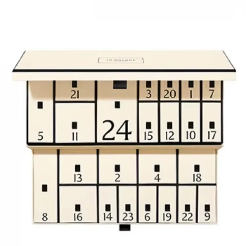 Customization.Custom Advent Calendar Empty Cardboard Paper Gift Packaging Christmas Drawer Cosmetic Advent Calendar Box