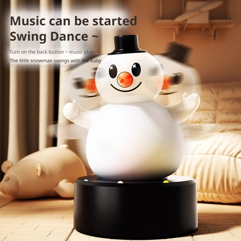 New Children's Christmas Singing Snowman Toy, Can Record, Sing, And Help Learn To Talk — A Must-have For Raising Kids