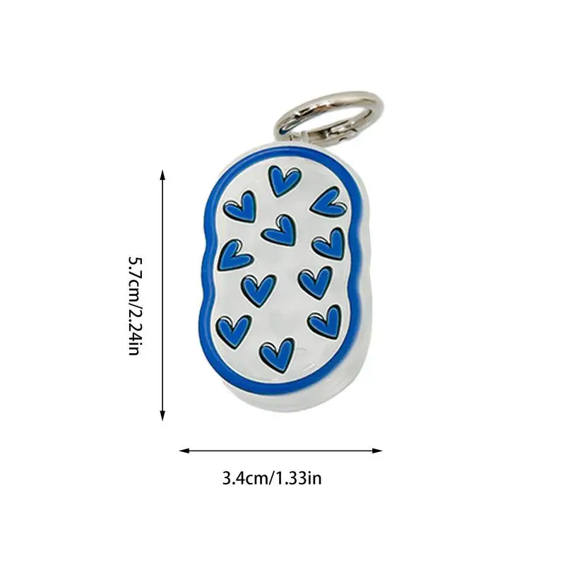 ตัวป้องกันแท็กป้องกันผิวฝาครอบอุปกรณ์ติดตามตัวฝาครอบป้องกันอุปกรณ์ติดตามตัวเคสป้องกันปลอก TPU เคสป้องกันอุปกรณ์ระบุตำแหน่งสูญหาย