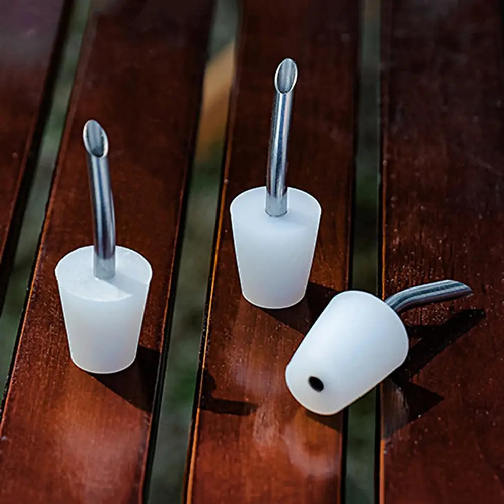 Kettle Mouth Teapot Nozzle  Stainless Steel Coffee Pot Extension Thin Tube Camping Picnic Kettle Spout Hand Drip Filter Spouts