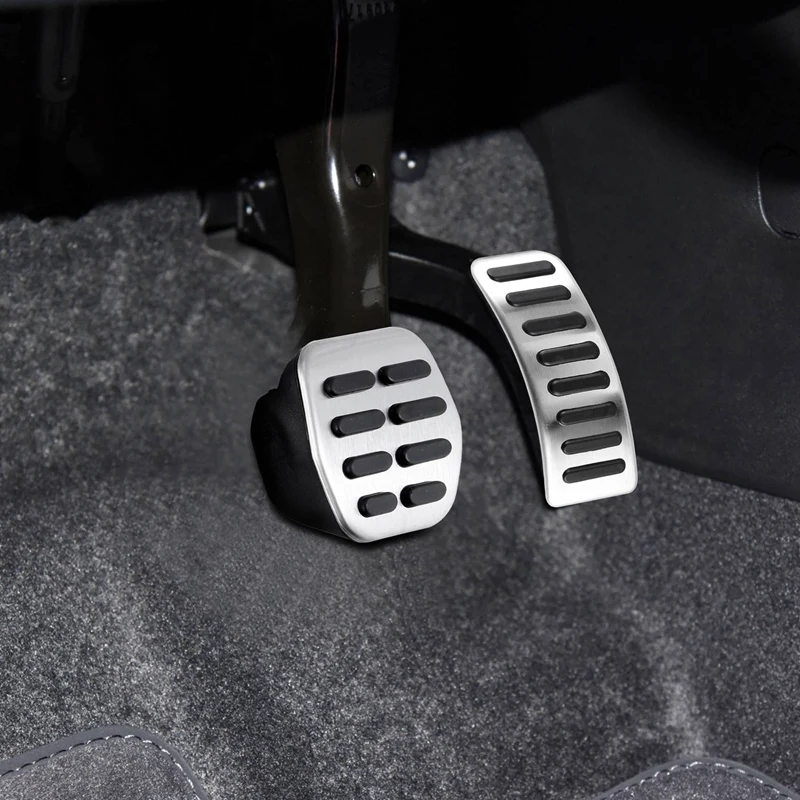 4Pcs Car Rest Accelerator Brake Pedal For Golf 4 Bora Beetle Rsi R32 -A3 SEAT