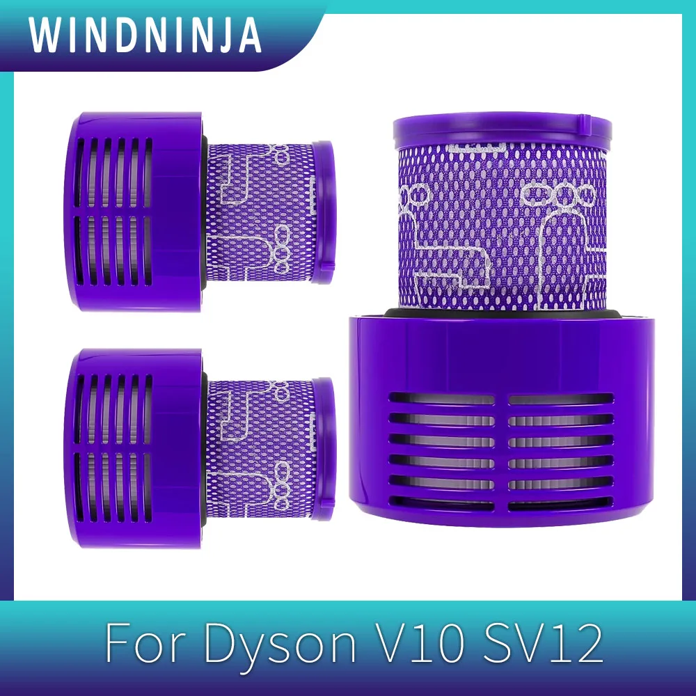 For Dyson V10 SV12 Cordless Vacuum Cleaner Accessories Replacement HEPA Filter Home Cleaning Spare Parts Washable Post Filter
