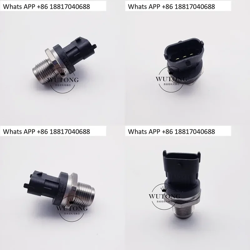 1PC for Excavator Truck Crane High Pressure Common Rail Pressure Sensor 0281006364