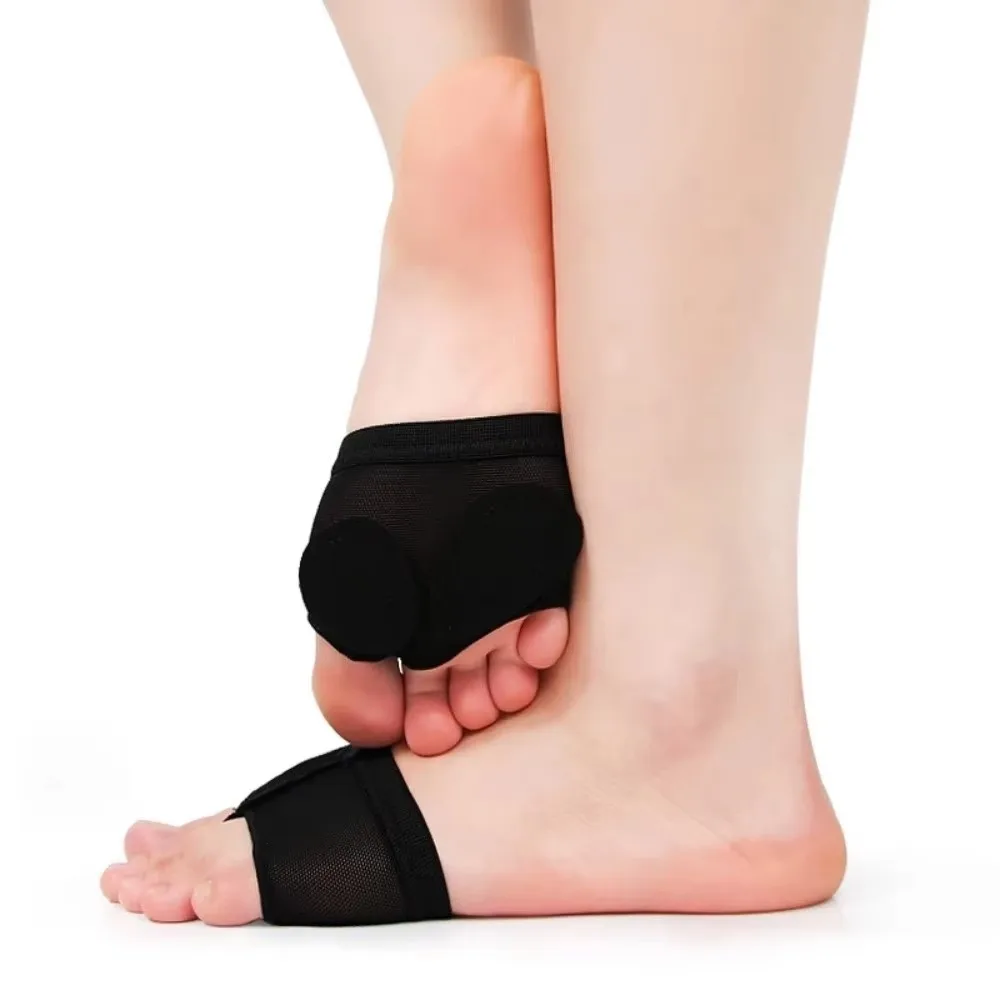 Non-Slip Dance Foot Pads Double Layer Microfiber Ballet Foot Protectors Forefoot Pad Anti Rub Dance Feet Pad Dance Fitness