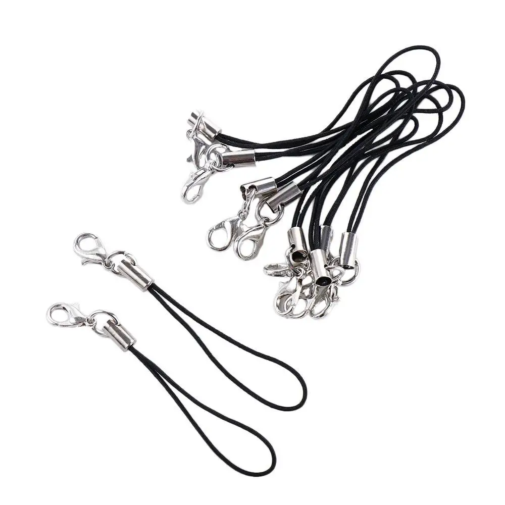 Bag Key Ring Phone Hanger Clips Keychains Hooks Phone Lanyard String Lobster Clasp Rope Lanyard Lariat Cords Phone Lanyard