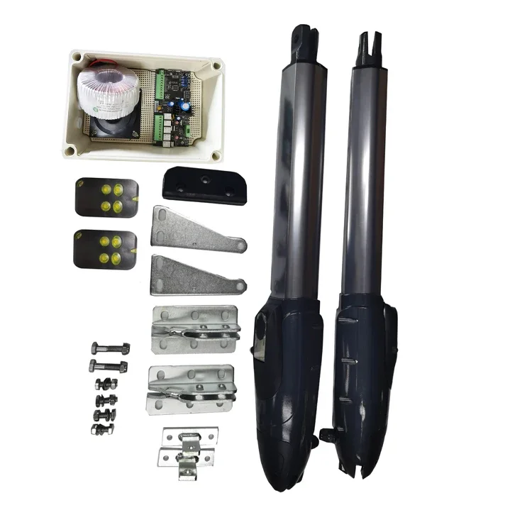 Chisung CSSGO-330K 2024 HOT-SALE DC24V Motor Wholesale Automatic Swing Gate Opener Kit Dual Arm Swing Door Openers