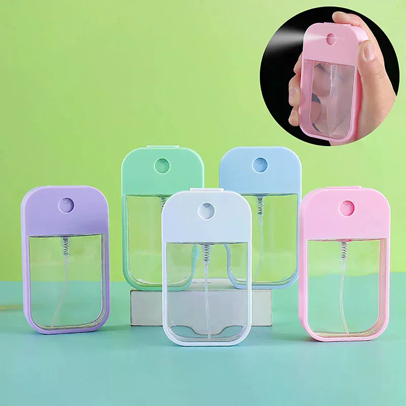 /ACR/Disposable Mini Card Spray Bottle Hand Alcohol Bottles Perfume Bottle Travel Press Portable Sub-bottling Cosmetic 45ml