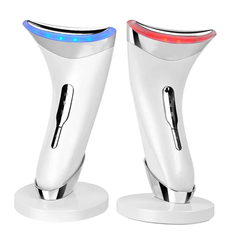 Masseur Anti-âge pour le visage et le cou, soins de la peau, dissolvant de rides, outil de beauté avec fonction de serrage de la peau, dispositif de Lifting du cou