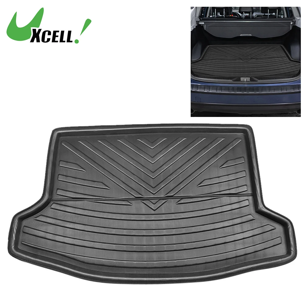 UXCELL Cargo Trunk Tray Cargo Liner Rear Floor Mat for Subaru XV Crosstrek 2012-2017