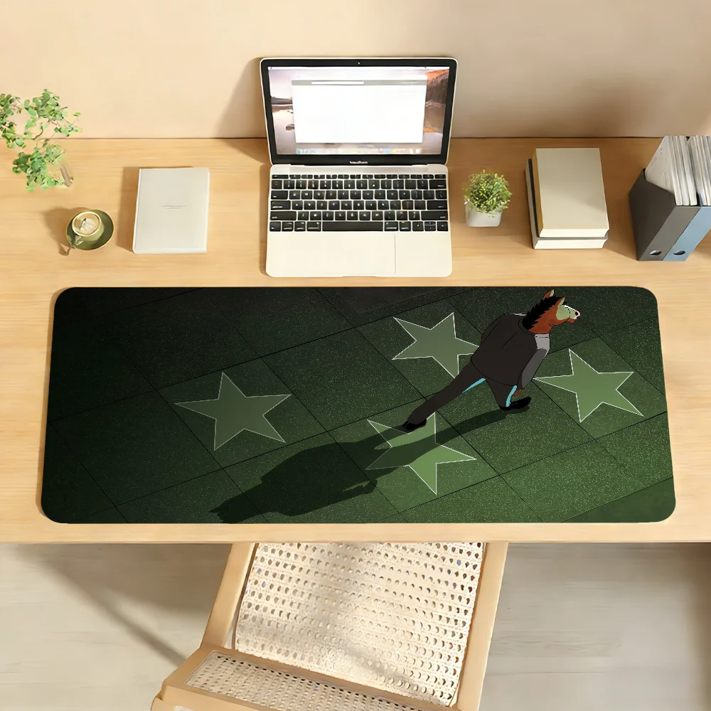 Cartoon B-BoJack H-Horseman Mouse Pad Computer Laptop Rubber Non-slip Mouse Mat Mousepad Gamers Decoracion Desk Mat