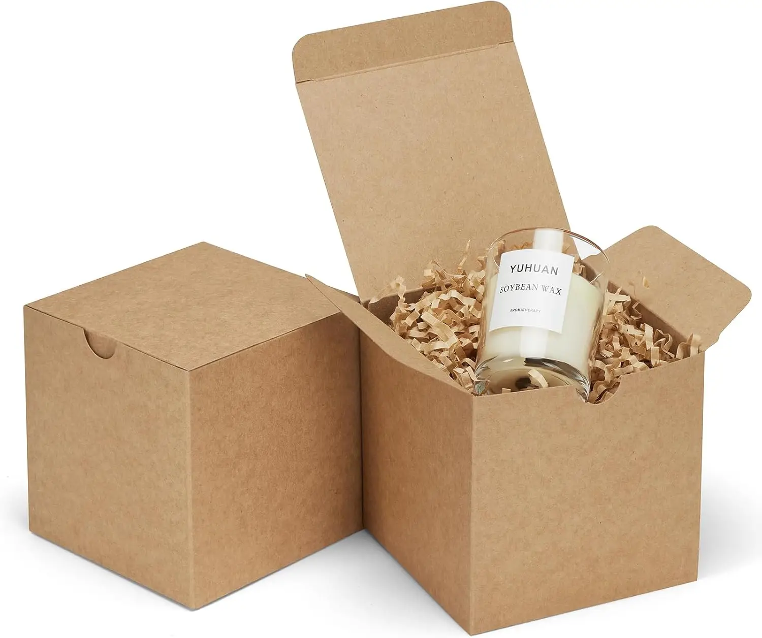 

Gift Boxes 4x4x4 25 Pack Black/white Kraft Paper Box with Lids Party Favor Boxes for Bridesmaids Proposal, Crafting, Cupcake,