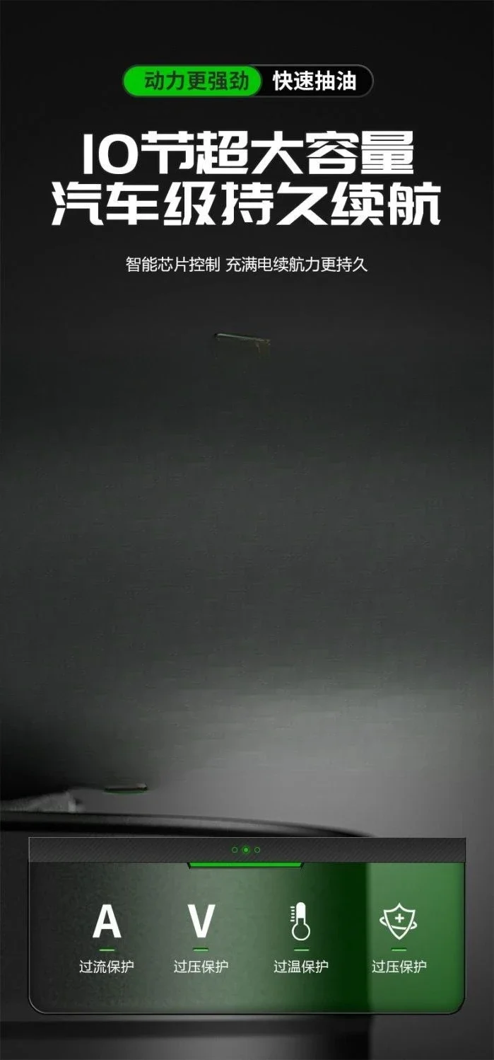 

Перезаряжаемый электрический насос Able с литиевой батареей, самовсасывающий, портативный, для перекачки топлива