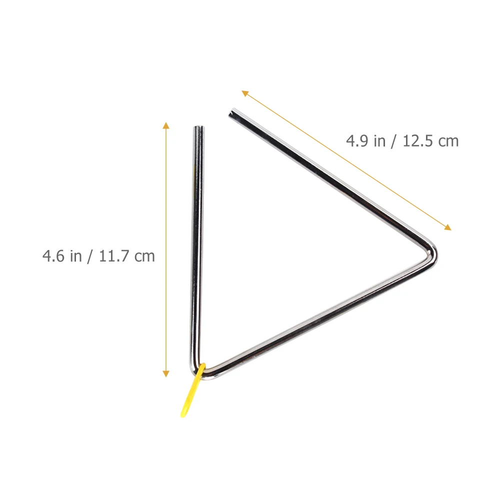 

2 Sets Toy Percussion Instrument Teaching Aids Toddler Musical Instruments Stainless Steel Small