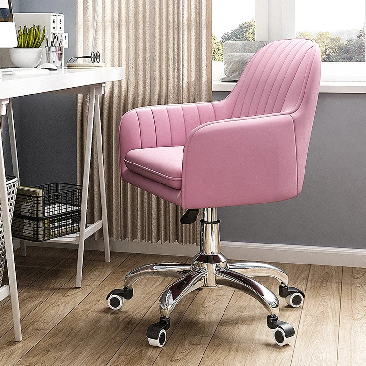 Stylish and comfortable office computer chair Ergonomic design Lifting rotating soft back office