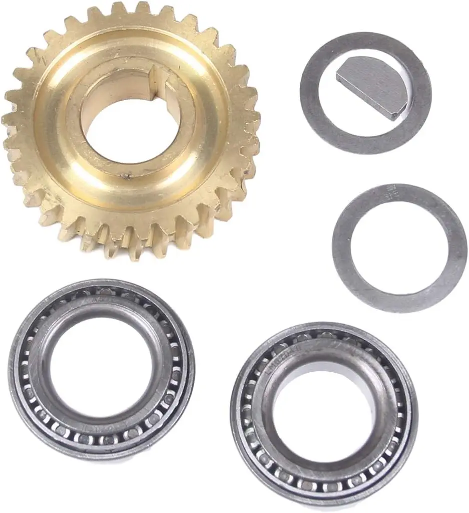 New Worm Gear Kit for MTD Troy-Bilt Horse Bronze Tiller Tine Shaft Gear Kit Replace GW-11527 11527 GW-1064 1064
