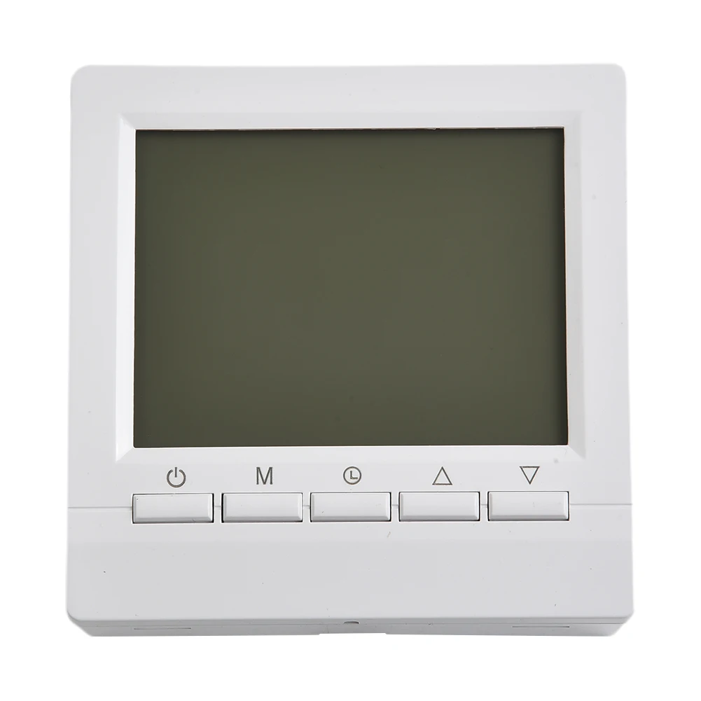 Controller Room Thermostat Battery Type Digital Gas Boiler Thermostat Household Room Temperature Blue Backlight