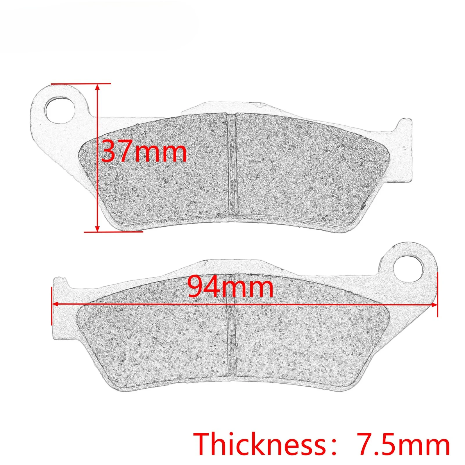 مكابح أمامية وخلفية للدراجة النارية SX-F XC-F EXC 125 150 250 350 400 450 500 525 530 XC-W 200 300 XC SX SXS XCF-W SXF XCWF #3