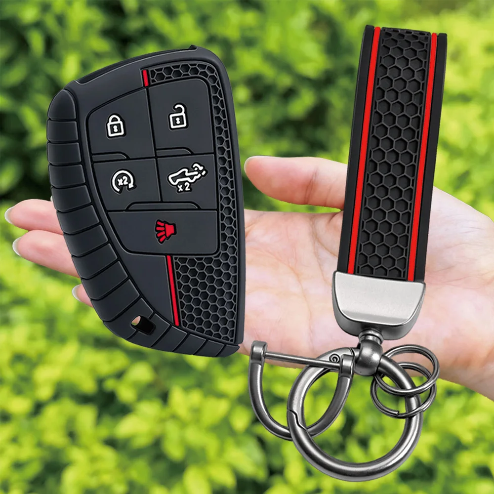 For Chevrolet Tahoe Suburban Silverado 1500 2500HD 3500HD Colorado GMC Yukon Buick Envision S Plus Avenir Key Protector
