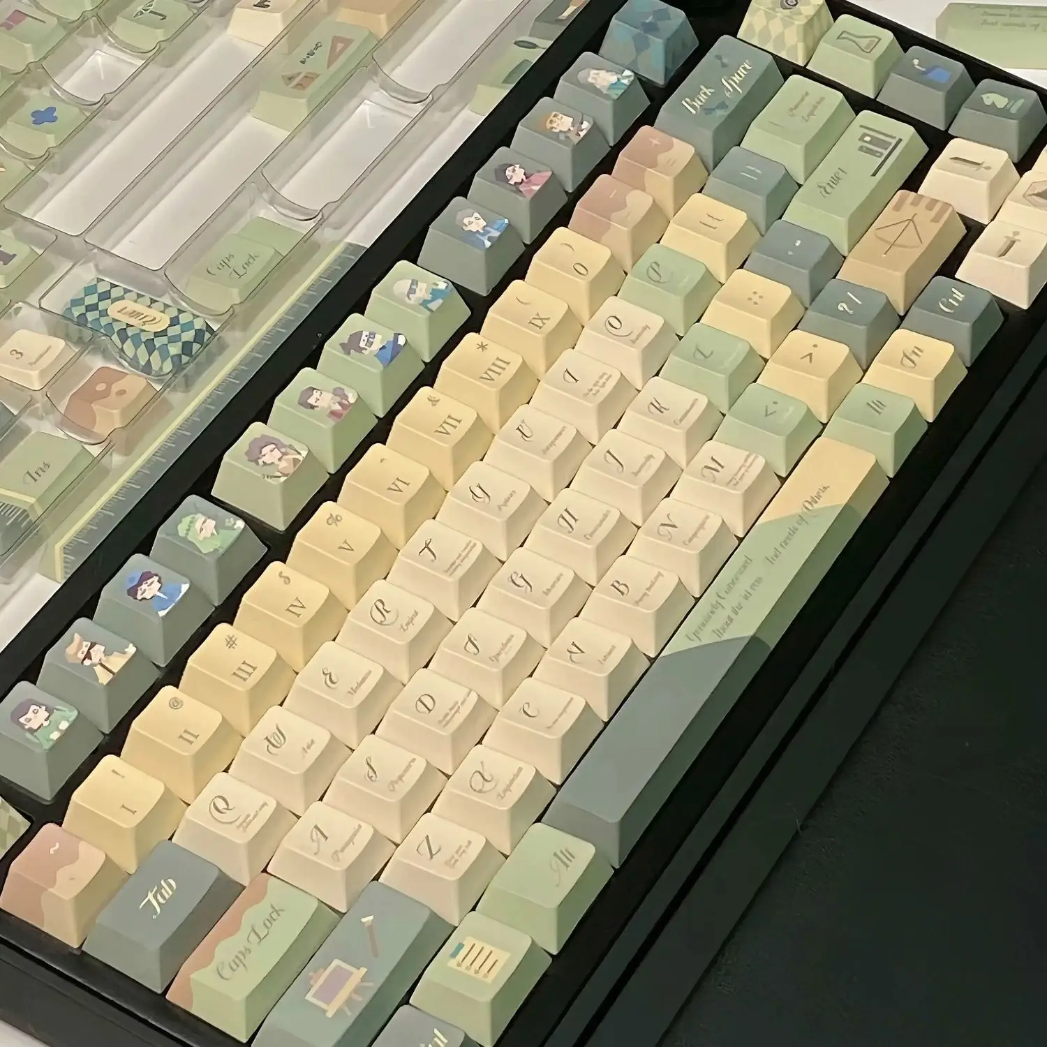 MBTI شخصية Keycap الأصلي وEOA عالية PBT التسامي عالية القيمة شخصية جديدة الإبداعية Keycap