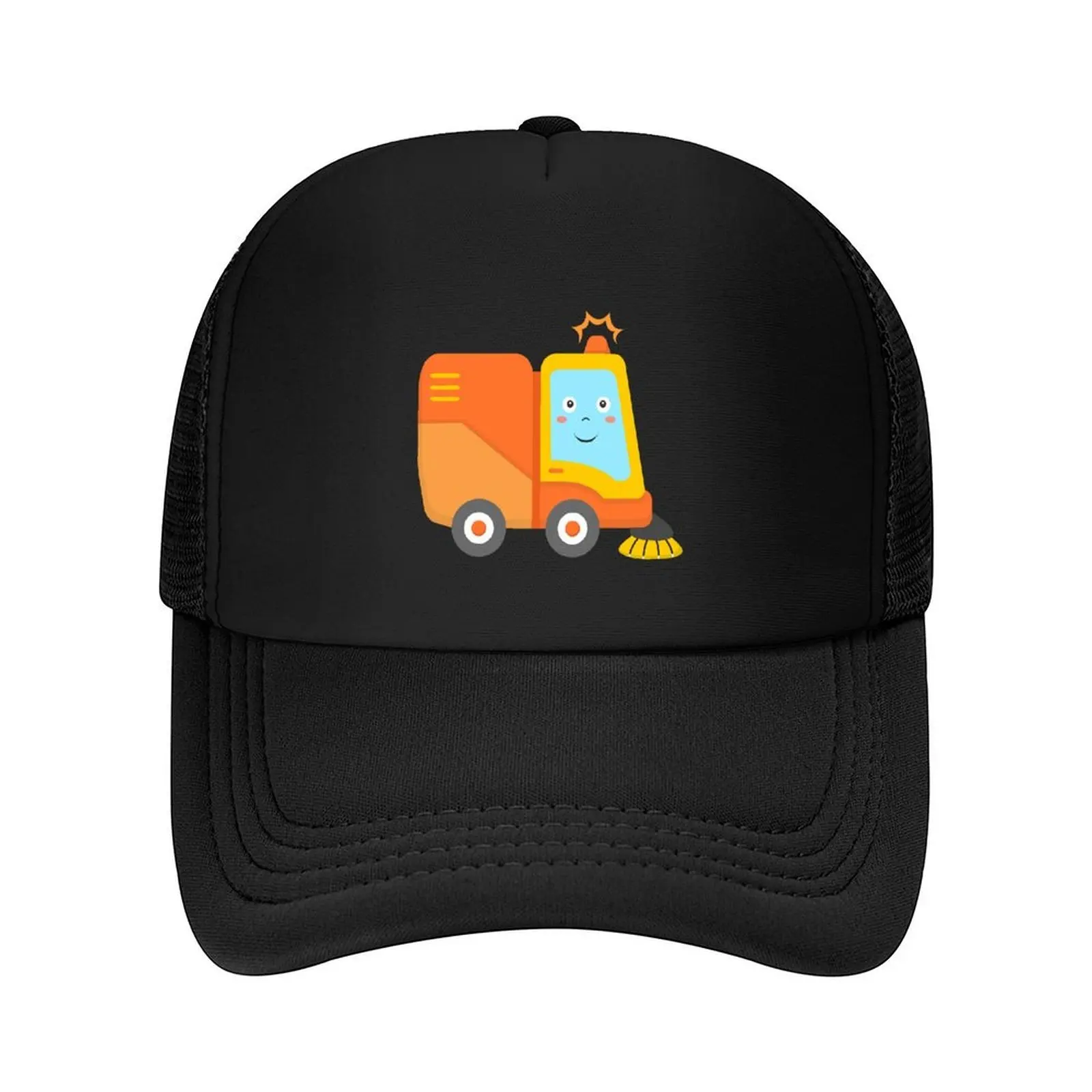 

Kids Street Sweeper Road Cleaning Truck Baseball Cap Horse Hat Golf Hat Christmas Hat Man For The Sun Golf Wear Men Women's