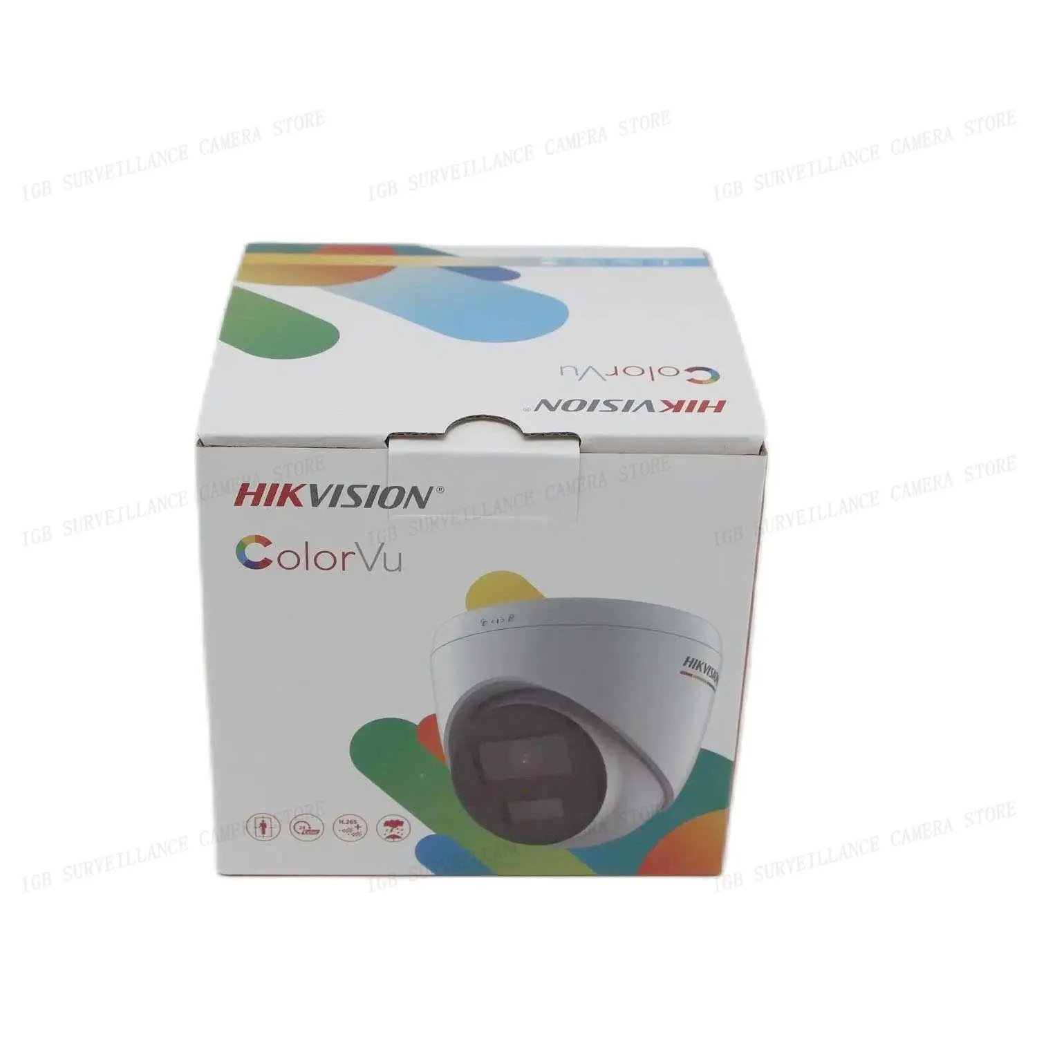 Imagem -03 - Hikvision 4mp Ds2cd1347g2-luf Ip67 Poe Colorvu Detecção Humana Microfone Embutido Fixo Bala Câmera de Rede