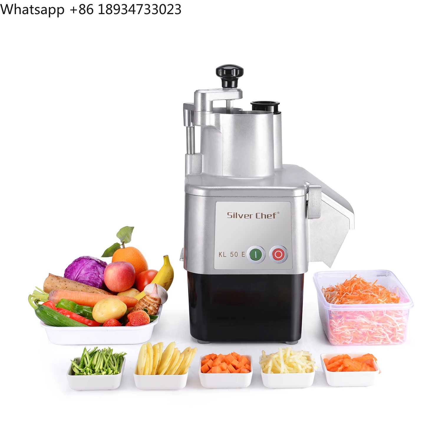 Silver Chef Multifunctional Fruit Vegetable Veggies Cutter Grater Slicer Cutting Process Machine