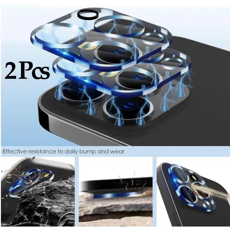 2pcs camera protector for iphone 14 pro 15 11 12 13 pro lentes glass iphone 14 pro max lens cover iphone14 pro protector camera iphone 14pro