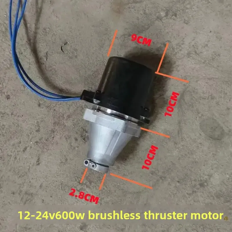 For 12V 24V 48V Brushless Motor for Bamboo Raft Wood Boat Plastic Foam Boat Propeller Leather Row Power Parts