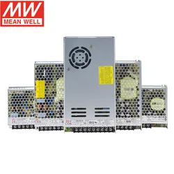 MEAN WELL LRS Series Power Supply LRS-350 3.3v 5v 12v 24v 36v 48v AC/DC Single Output Enclosed Switching Power Supply Unit SMPS