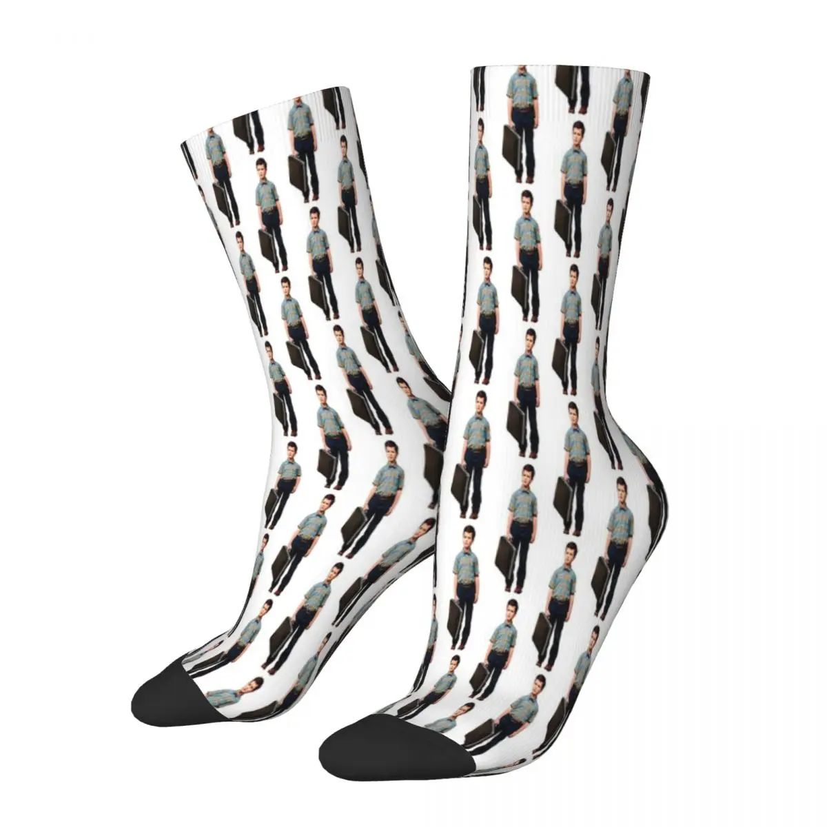 Calcetines transpirables con estampado 3D para hombre y mujer, medias Unisex de moda, ideal para regalo