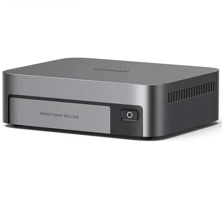 DXP480T plus 4-Bay All Flash SSD NAS Intel I5 1235u 10-Core CPU 8GB DDR5 RAM 128GB SSD Network Storage Device Diskless