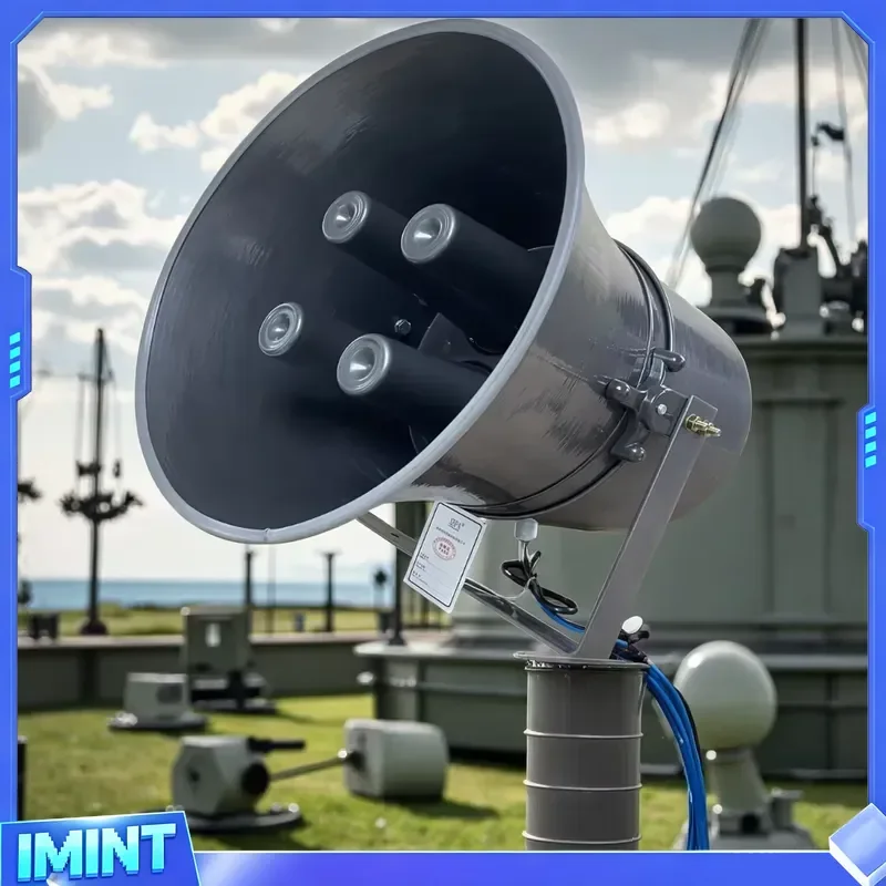 600W City Air Defense Alarm System Air Raid Warning System with 4KM Coverage Air Raid Siren Horn Speaker