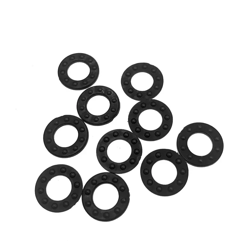 Rodamientos de bolas plegables para cuchillos, rodamientos de cerámica, jaulas planas de plástico, 9,7x5,2x1.588mm, 10 unidades por lote