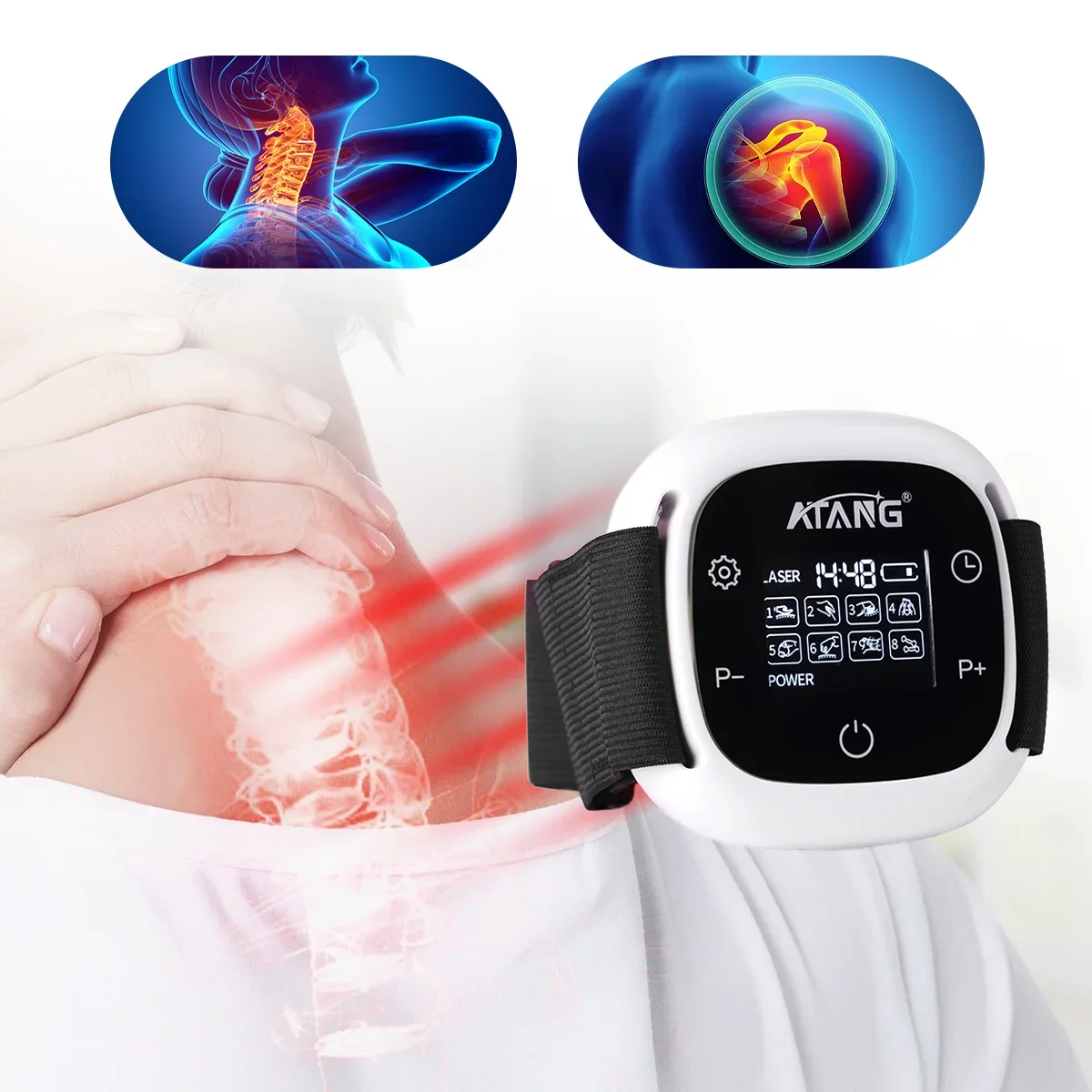Cold Laser Therapy Machine for Pain Management Joint Body Pain Relief Women's Period Pain Dysmenorrhea Men's Prostate Treatment