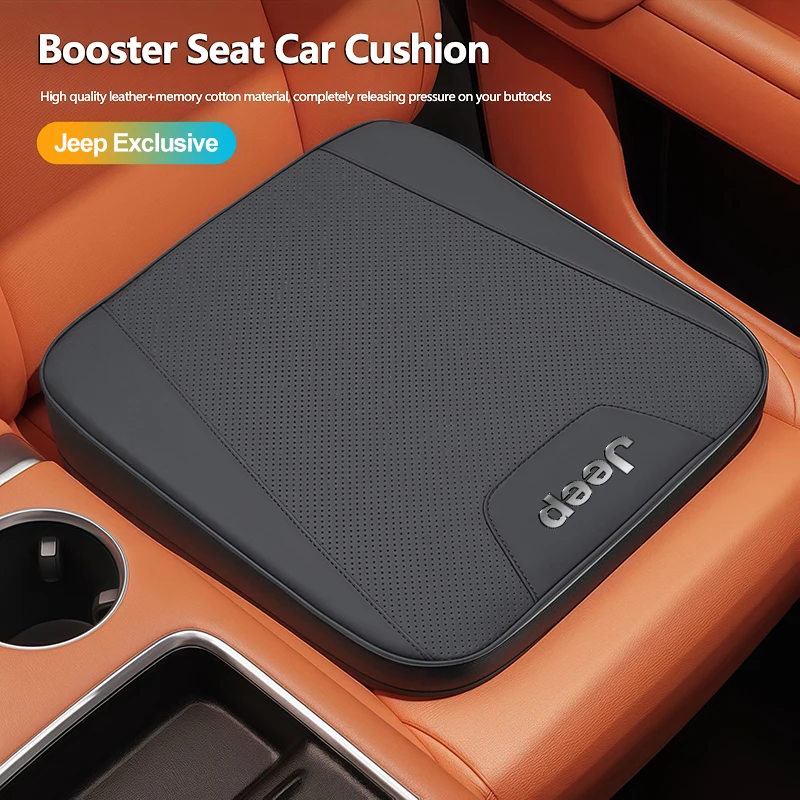 

Car Cushion Memory Cotton Booster Seat Breathable Pad For Jeep Wrangler Grand Cherokee Avenger Compass Wagoneer Gladiator Willys
