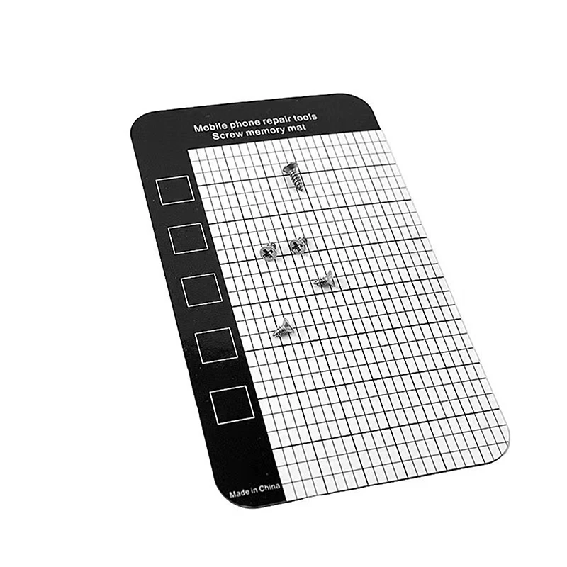 1PC Mobile Phone Repair Tool Magnetic Screw Mat Memory Chart Work Pad Working Memory Pad For Little Small Screws Holds