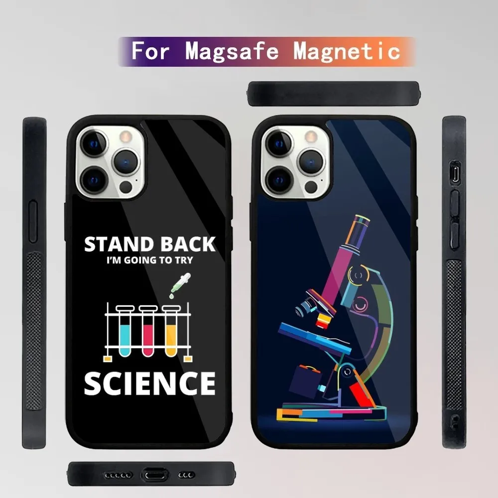 Scientific chemical biology experiments  Phone Case For iPhone 15,14,13,12,Plus,Pro,Max Mini Magsafe Magnetic Wireless Charging