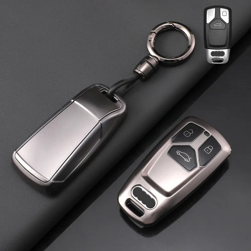 

For Audi Q8 RSQ8 A6 C8 S6 RS6 A7 S7 RS7 A3 8Y A8 D5 4N RS E-tron GT Q4 Q7 4M TPU Car Remote Key Case Cover Fob Shell