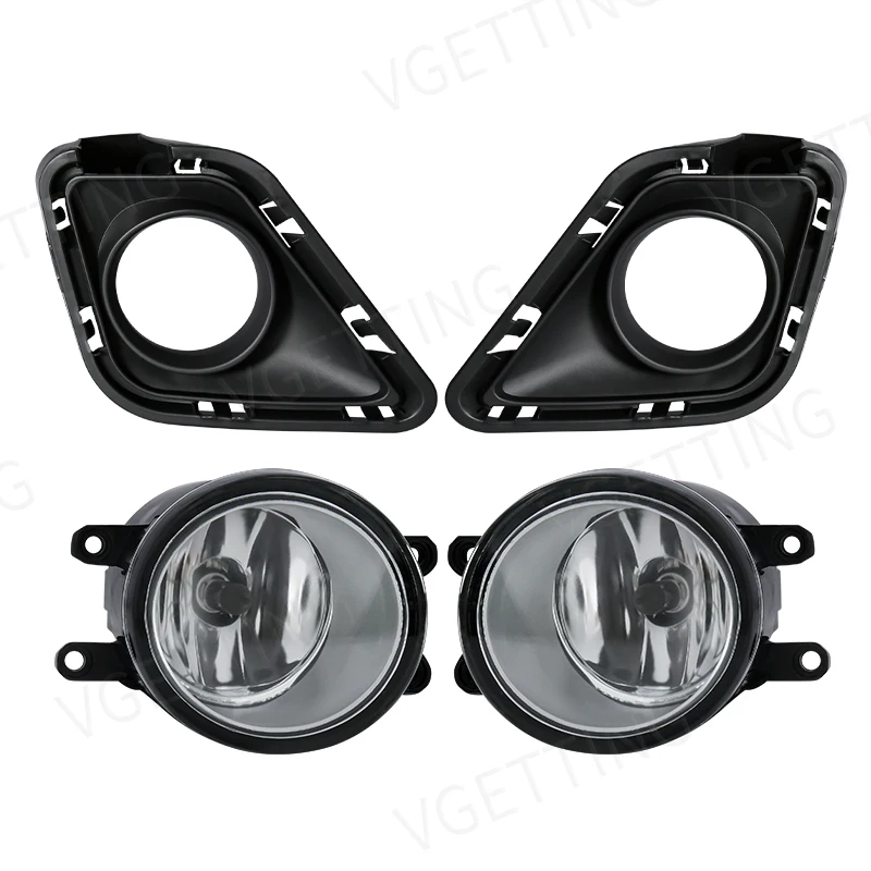 For Toyota Ractis 2010 2011 2012 2013 2014 Led Fog Lamp Auto Bumper Front Light Head Lamp Replacement Cover 12V Car Accessories