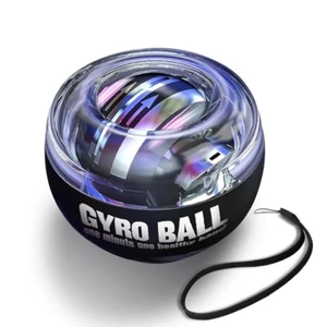 Gyro Ball  Powerball Gyroscope Auto-Start for Wrist Forearm Exerciser Power Ball for Muscles Strengthening with 5 Colors LED