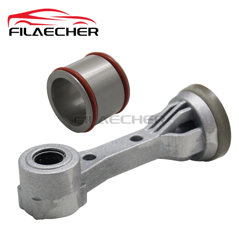 

Air Compressor Pump Repair Kits Aluminum Piston Rod / Boot For Porsche Panamera 970 Jeep Grand Cherokee WK2 Dorge Ram 1500 Tesla