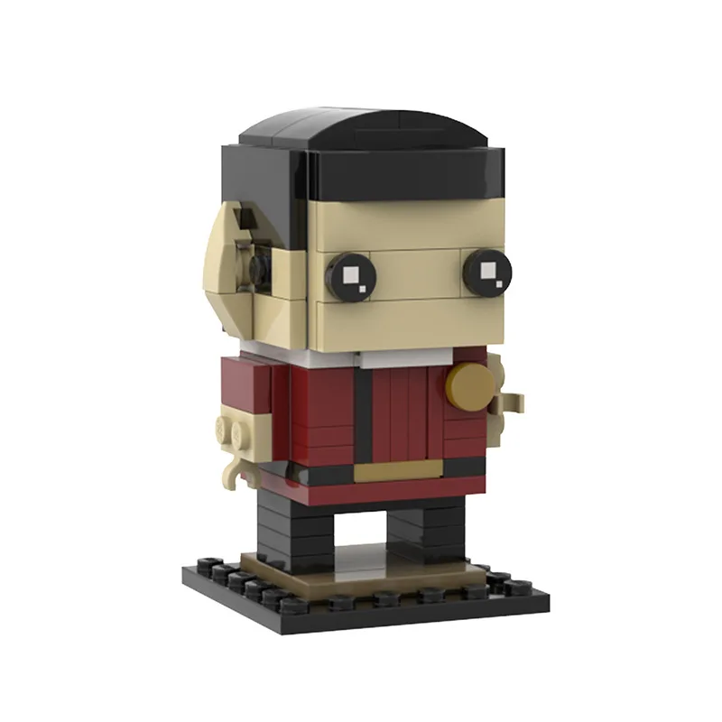 MOC Brickhead Classic Building Block Assembly Model Brick Toy Character Puzzle Creative Holiday Gift