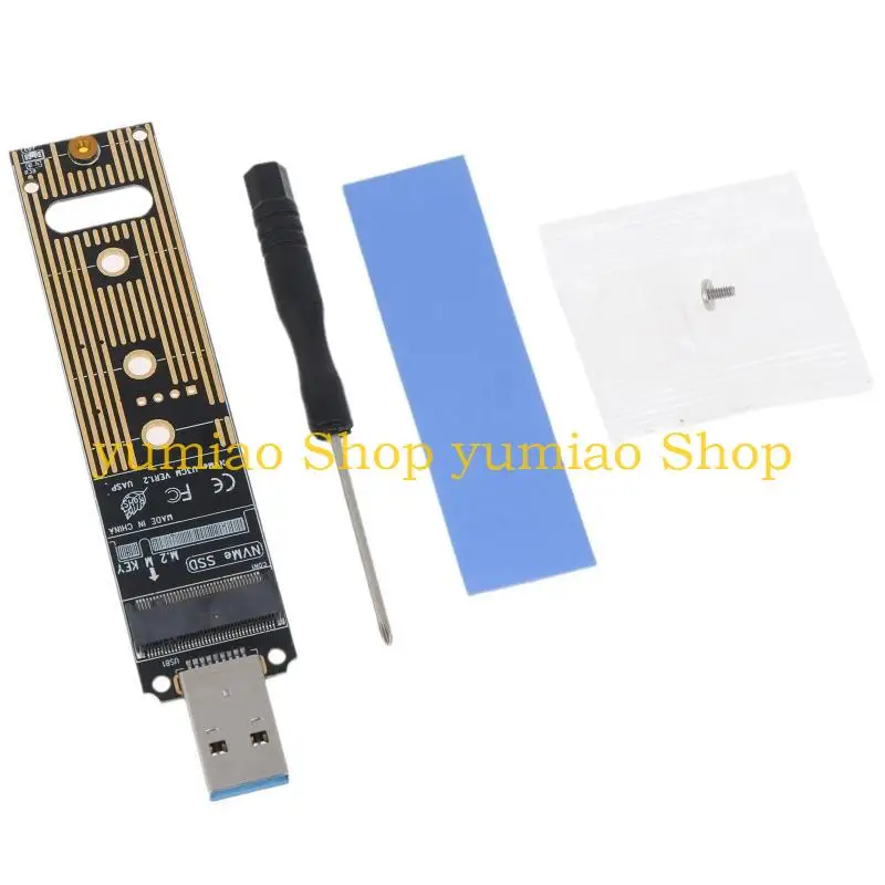 587B لـ M.2 NVME SSD إلى USB 3.1 محول PCI-E إلى USB-A 3.1 بطاقة المحول الداخلي 10 جيجابت في الثانية USB3.1 لنظام التشغيل