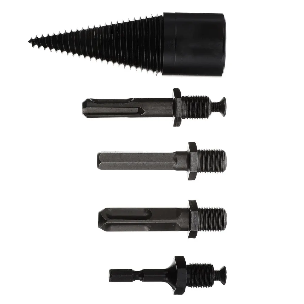 

Log Splitter Drill Firewood Kindling Splitting Wood Sturdy Cone Bit Woodworking Tool Parts Firewood Splitter Wood Drill Bit