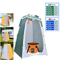 Camping Shower Tent Outdoor Sun Rain Shelter Waterproof Privacy Shelter Tent UV resistant Beach Tent For Changing Clothes