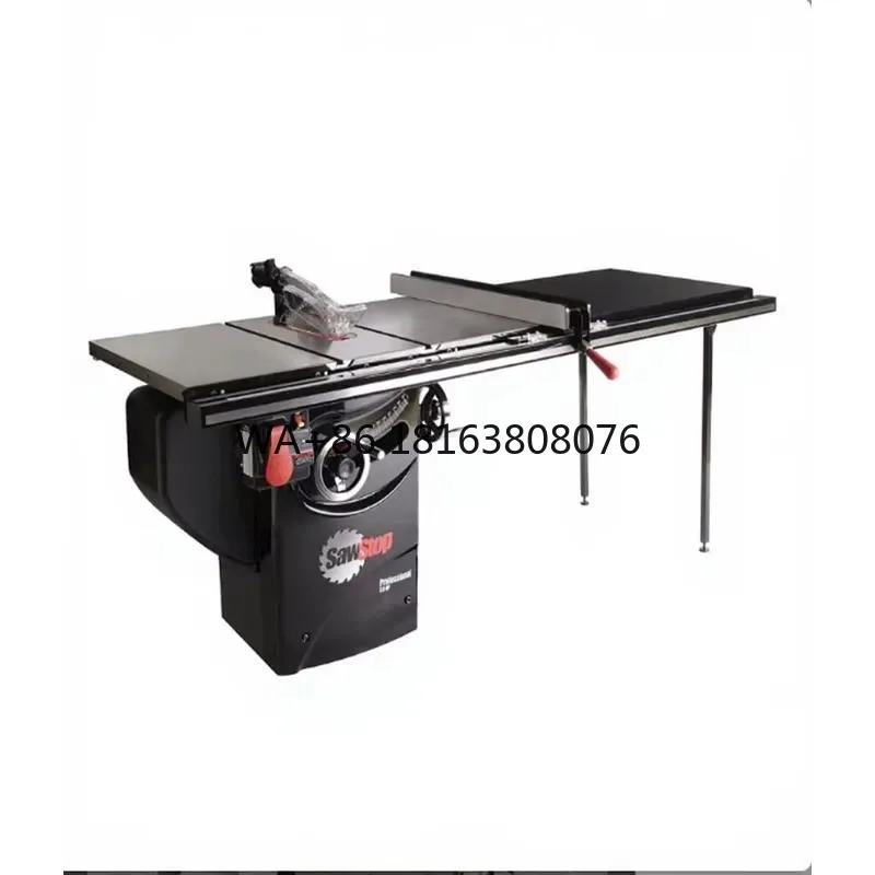 Precision Enclosed Table Saw, Portable Push Table Saw for Household Woodworking, Cutting Machine, Electric Saw