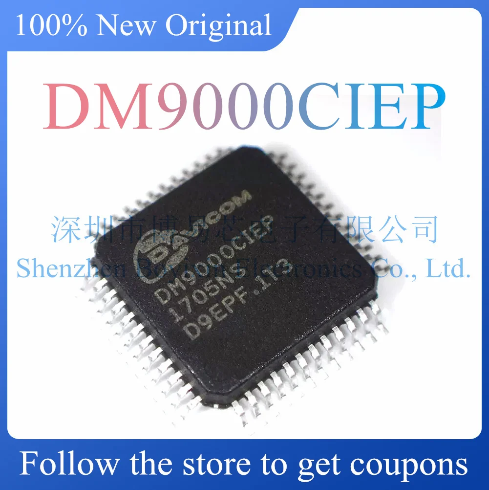 

NEW DM9000CIEP.Original Product.package LQFP-48