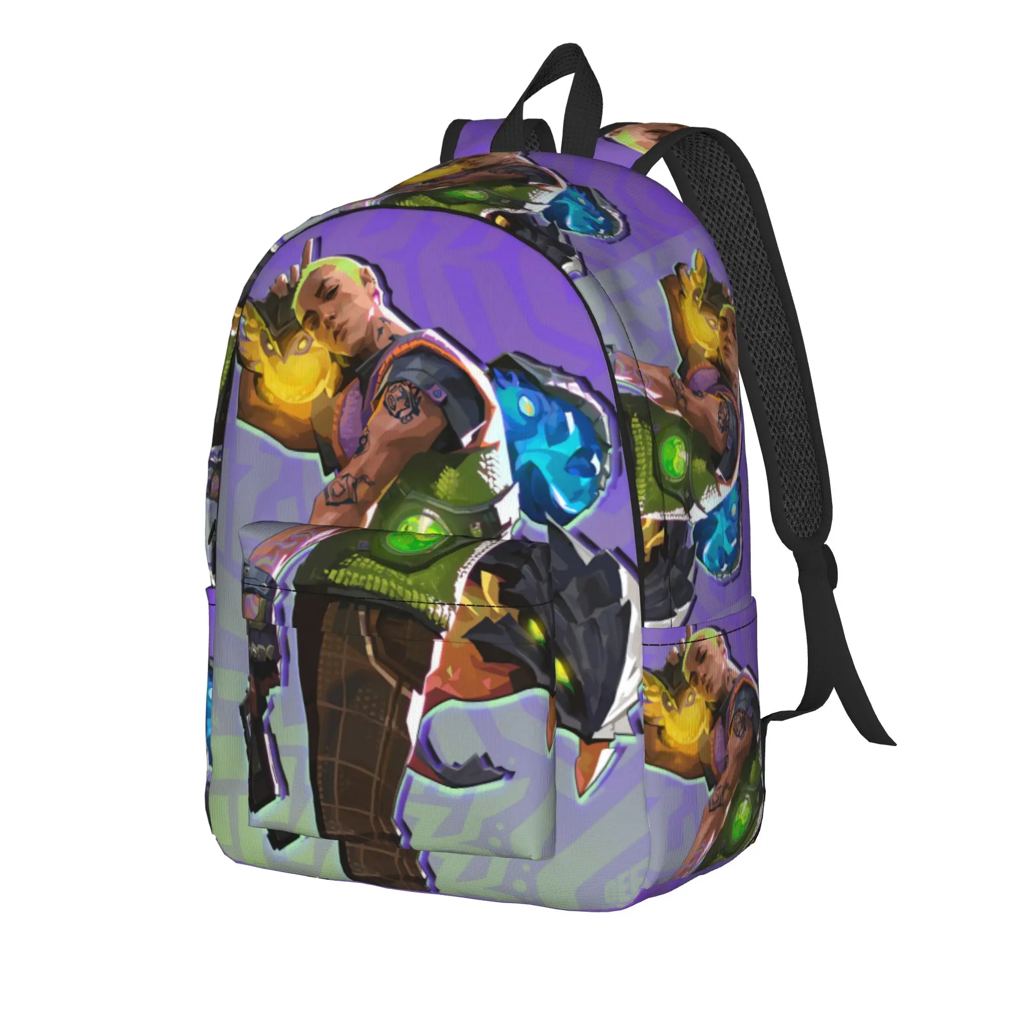 Killjoy Backpack V-Valorant Kawaii Backpacks Boy Daily Durable High School Bags High Quality Rucksack