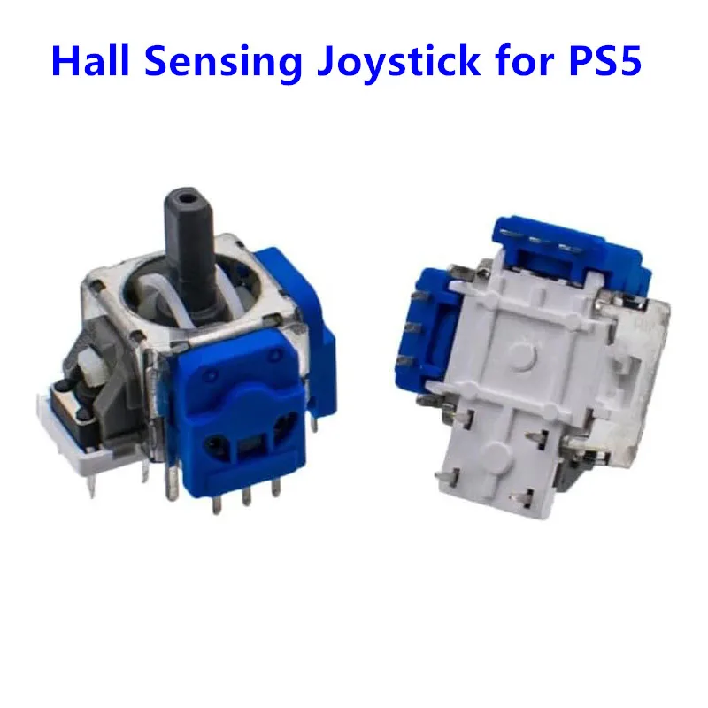 2pcs אולם חיישן אפקט אפקט ג 'ויסטיק עבור ps5 בקרים שמאלה/ימין אנלוגי 3d מקל potentomer